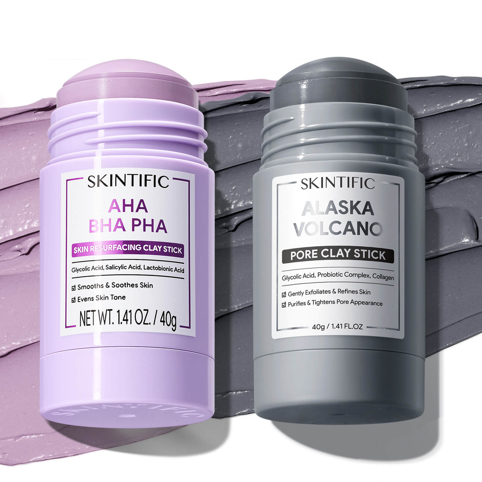 AHA BHA PHA Skin Resurfacing Clay Stick